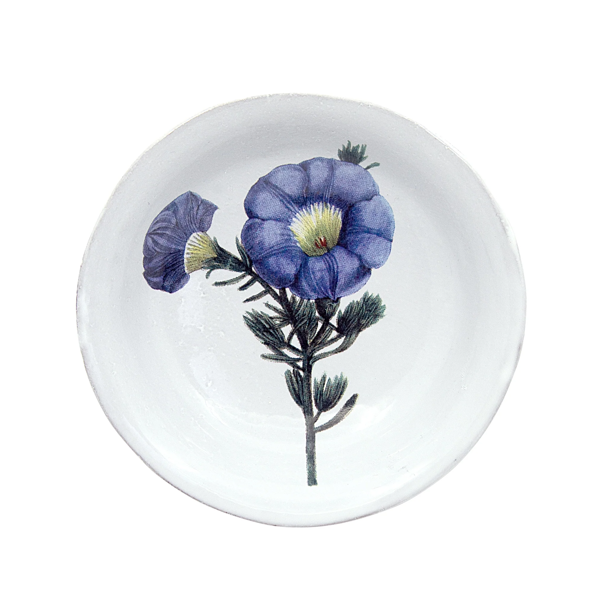 Small Bell Flower Deep Dish