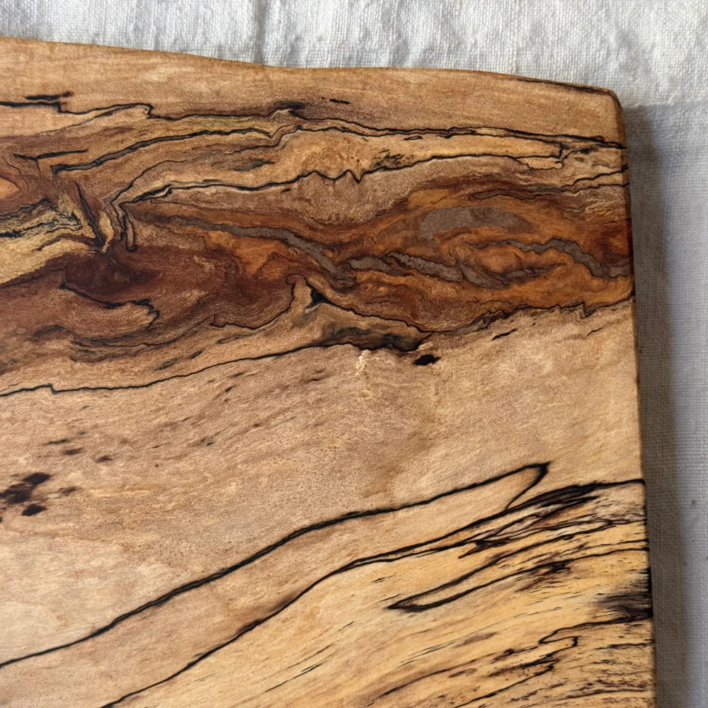Spencer Peterman 12" Spalted Maple Small Cutting Board (#4-20) - Image 4
