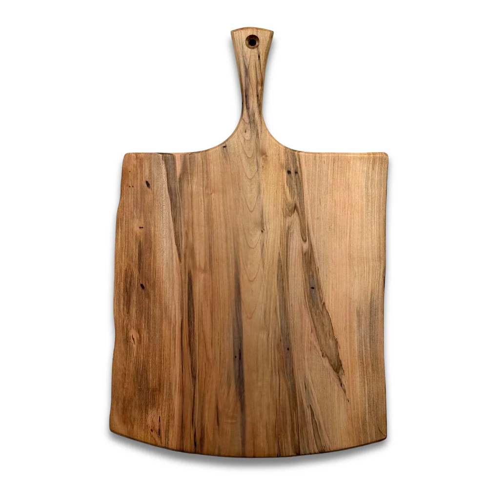 Spencer Peterman 21" Ambrosia Maple Wood Cutting Board with Handle (#4-14) - Image 2