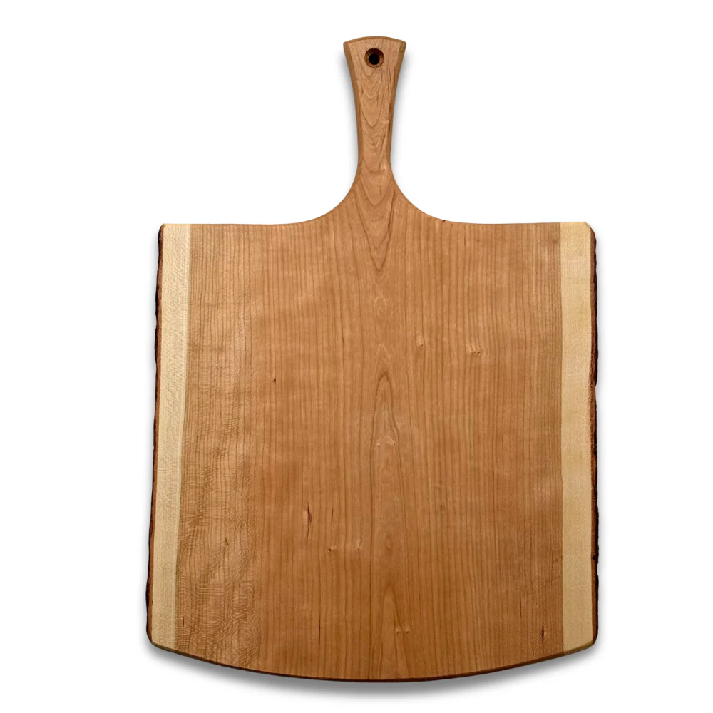 Spencer Peterman 21" Cherry Wood Cutting Board with Handle (#4-15) - Image 2
