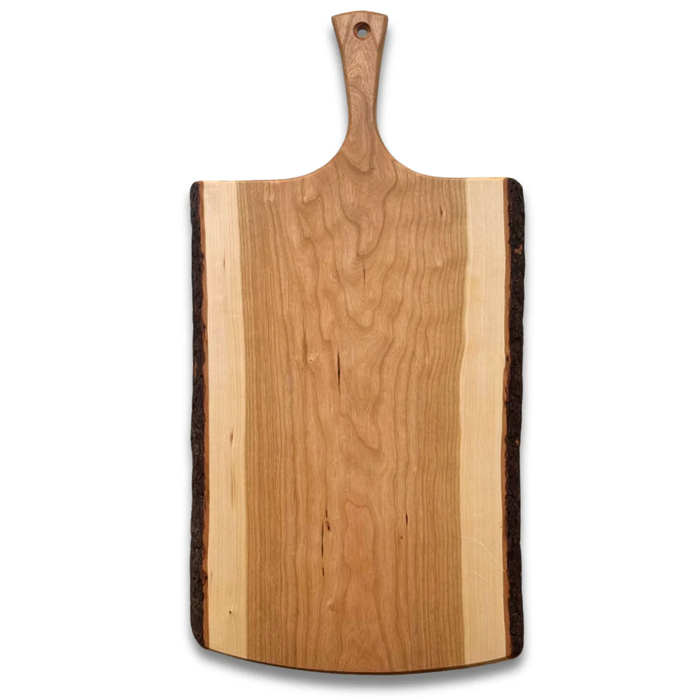 Spencer Peterman 24" Cherry Wood Cutting Board with Handle (#4-22) - Image 2