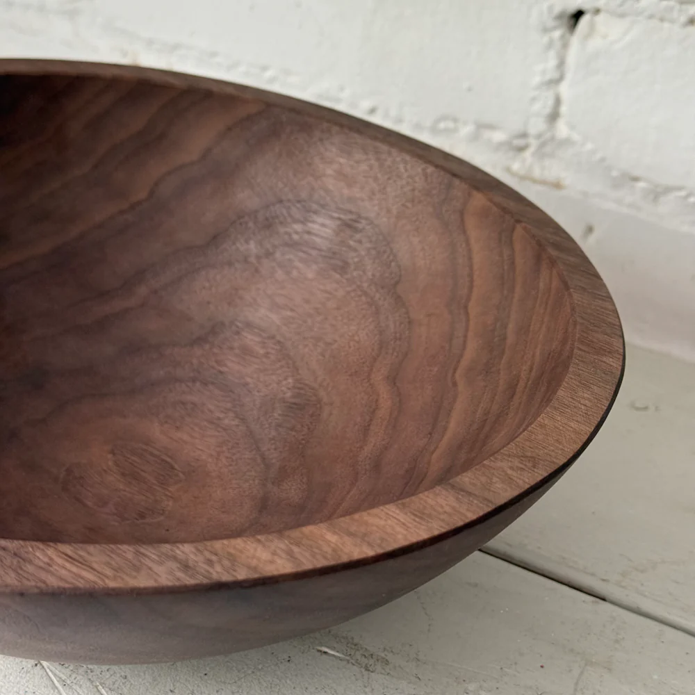 Spencer Peterman Black Walnut 10" Round Bowl (#4-4) - Image 2