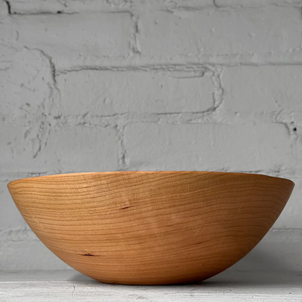 Spencer Peterman Cherry Wood 10" Round Bowl (#4-1) - Image 2