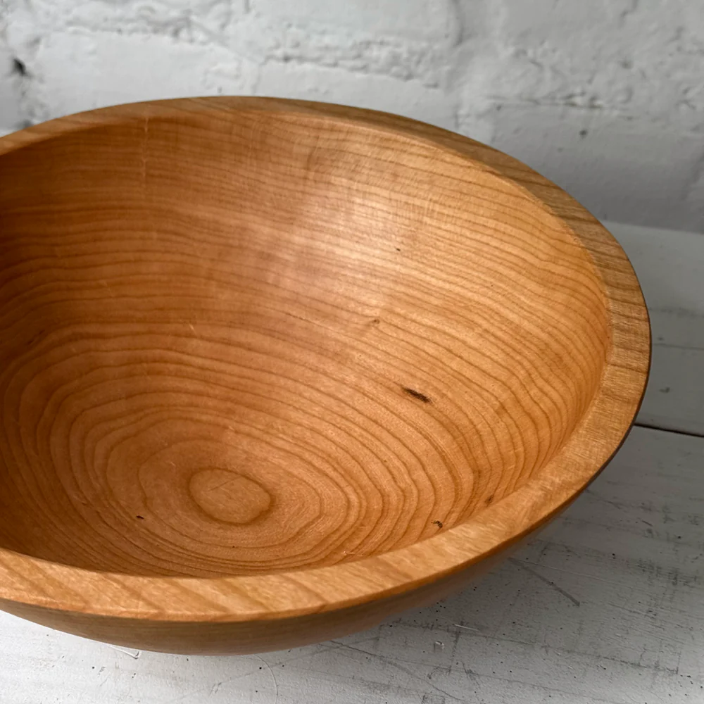 Spencer Peterman Cherry Wood 10" Round Bowl (#4-1) - Image 4
