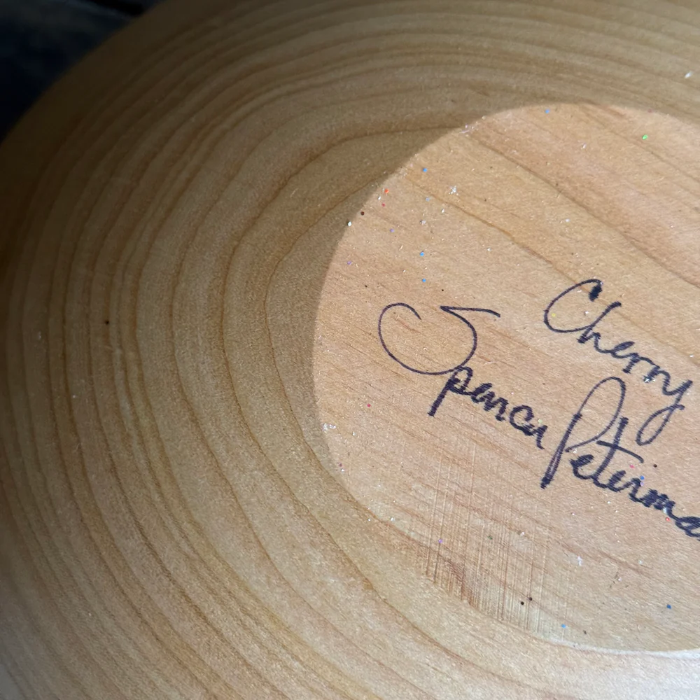 Spencer Peterman Cherry Wood 10" Round Bowl (#4-1) - Image 5