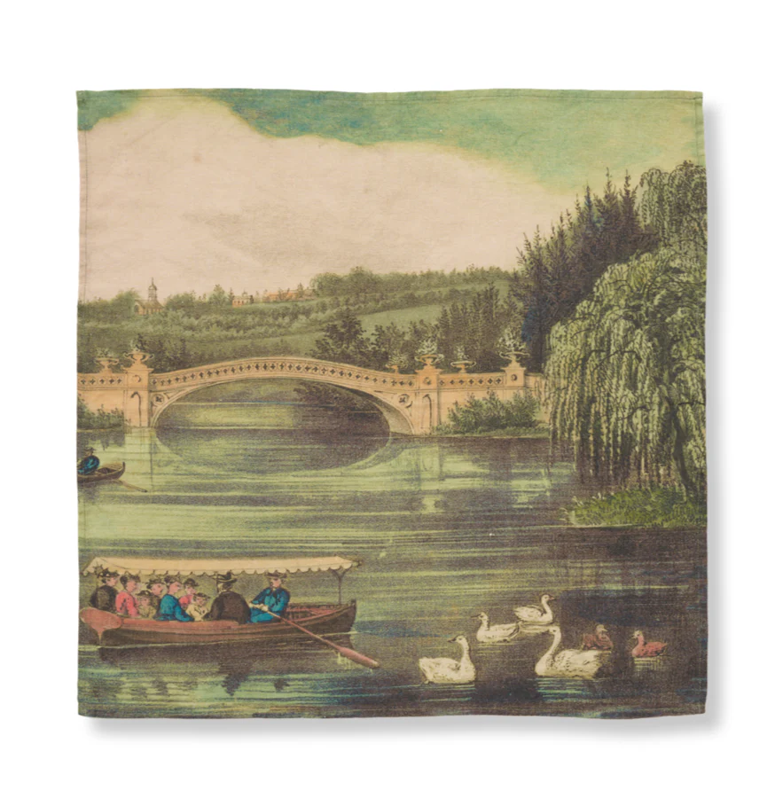 Summerill & Bishop x John Derian "Central Park" Linen Napkin Set of 6