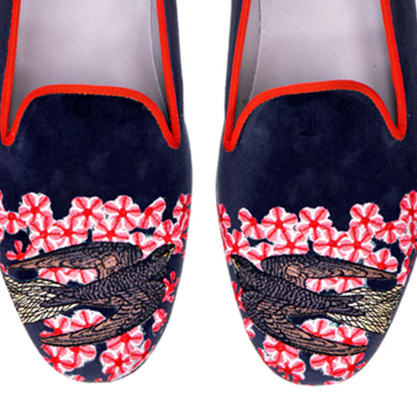 Swallows Velvet Slipper - Image 2