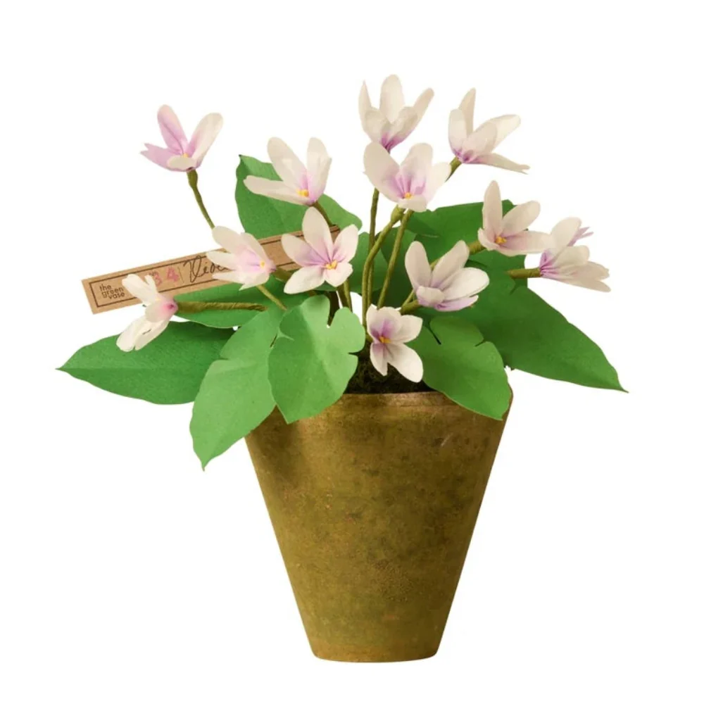 The Green Vase Potted Violet Plant - Image 2