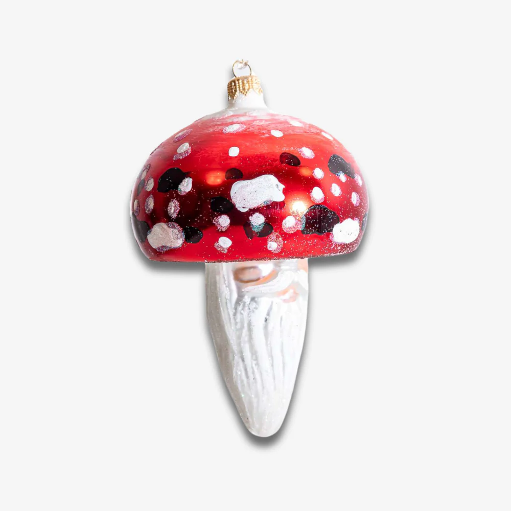 Toadstool with Face Ornament - Image 2