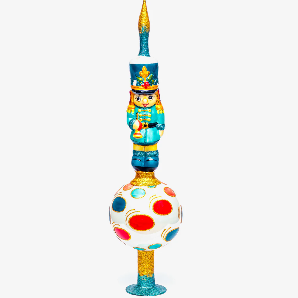 Girl Toy Soldier Tree Topper