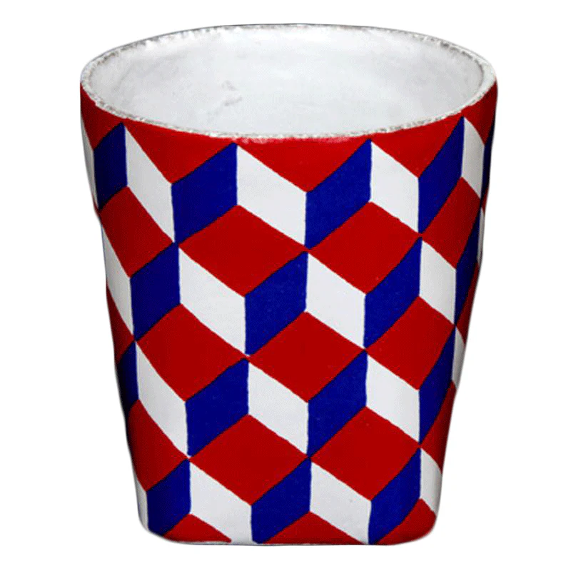 Tricolore Cube Goblet