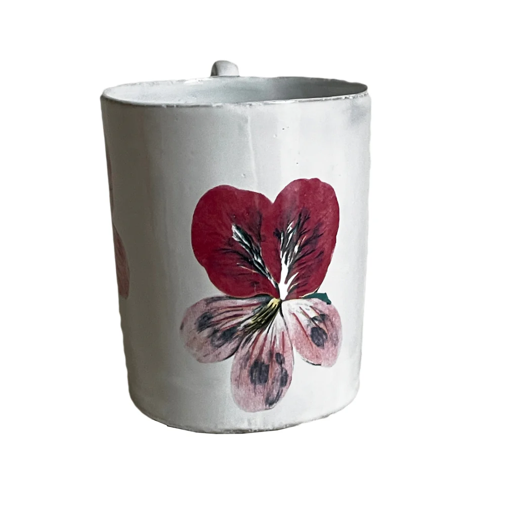 Pink Flower Mug - Image 2