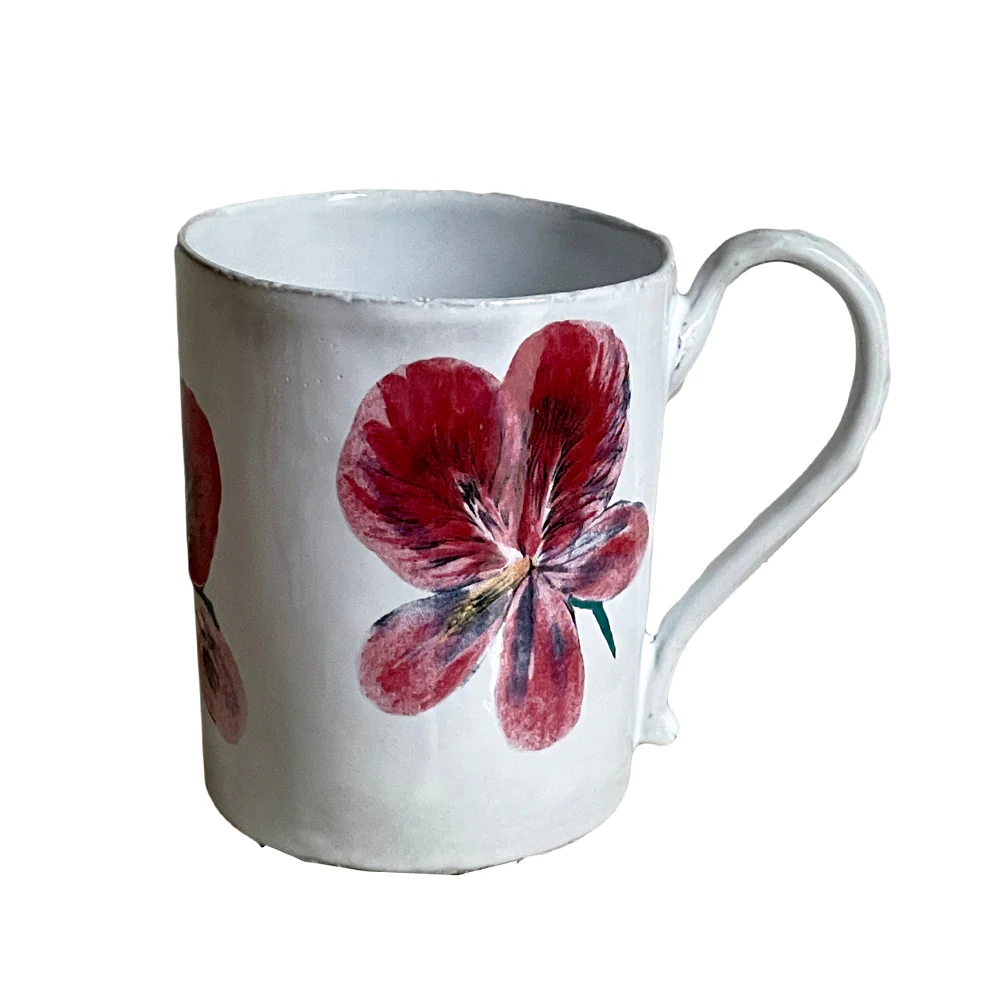 Pink Flower Mug - Image 3