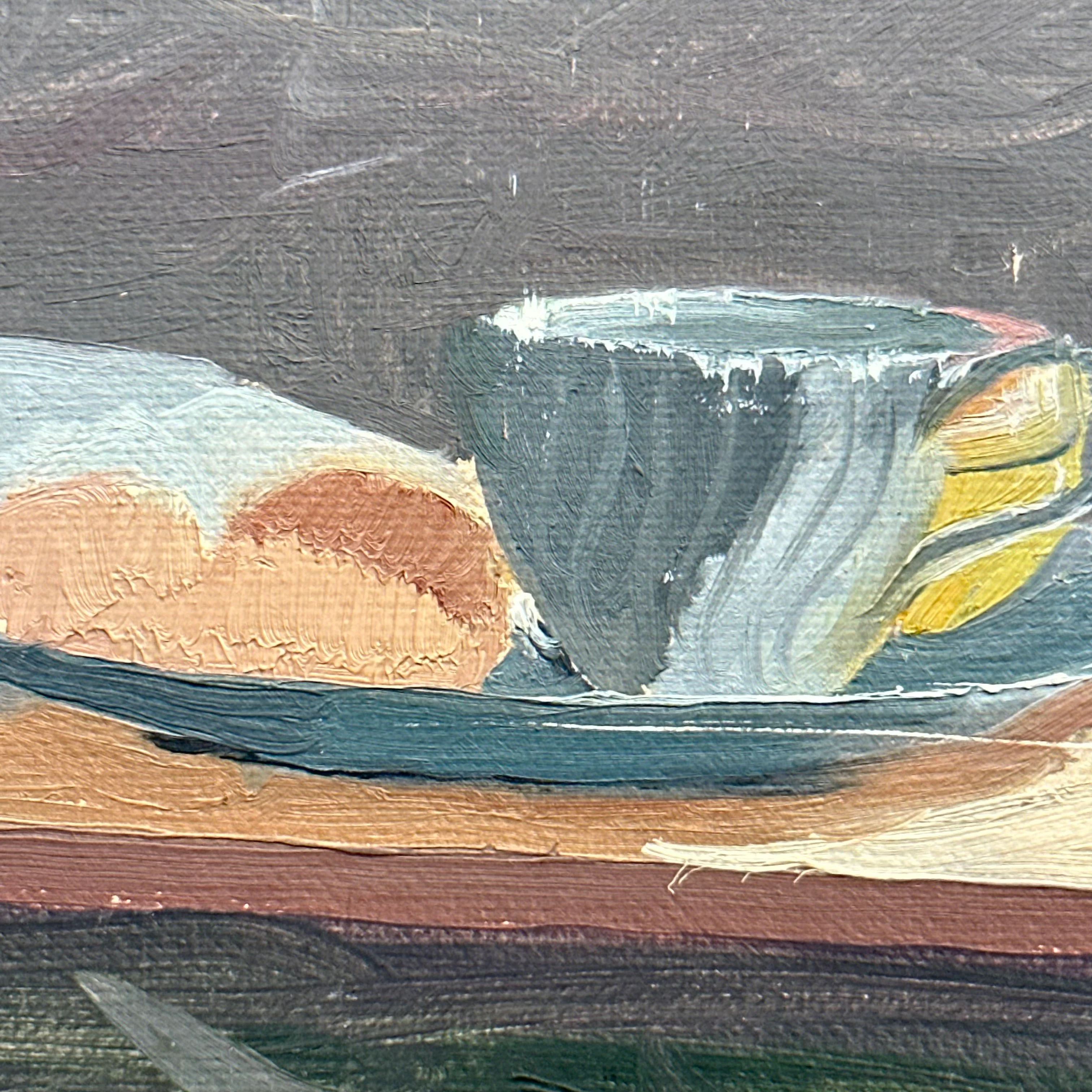 Untitled Original Oil Painting Still Life by Arthur Cohen - Image 3