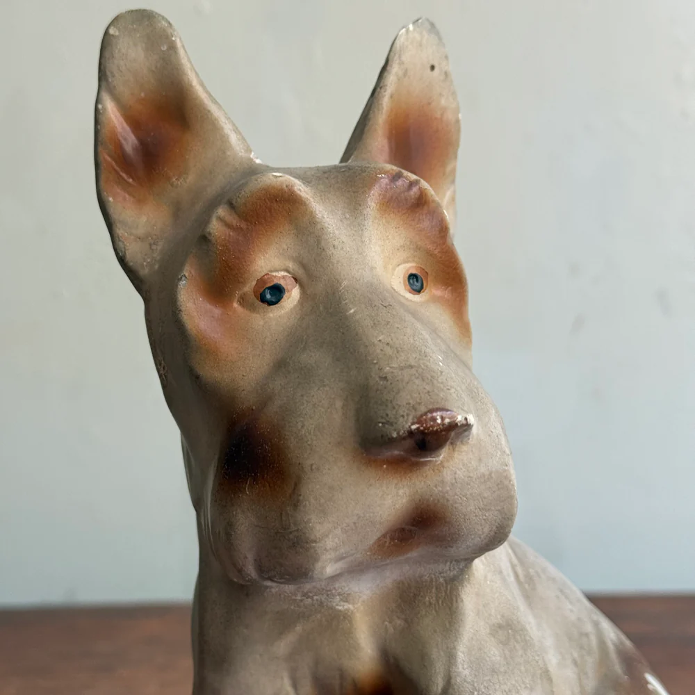 Vintage Pair of Chalkware Scottish Terrier Figurines - Image 10