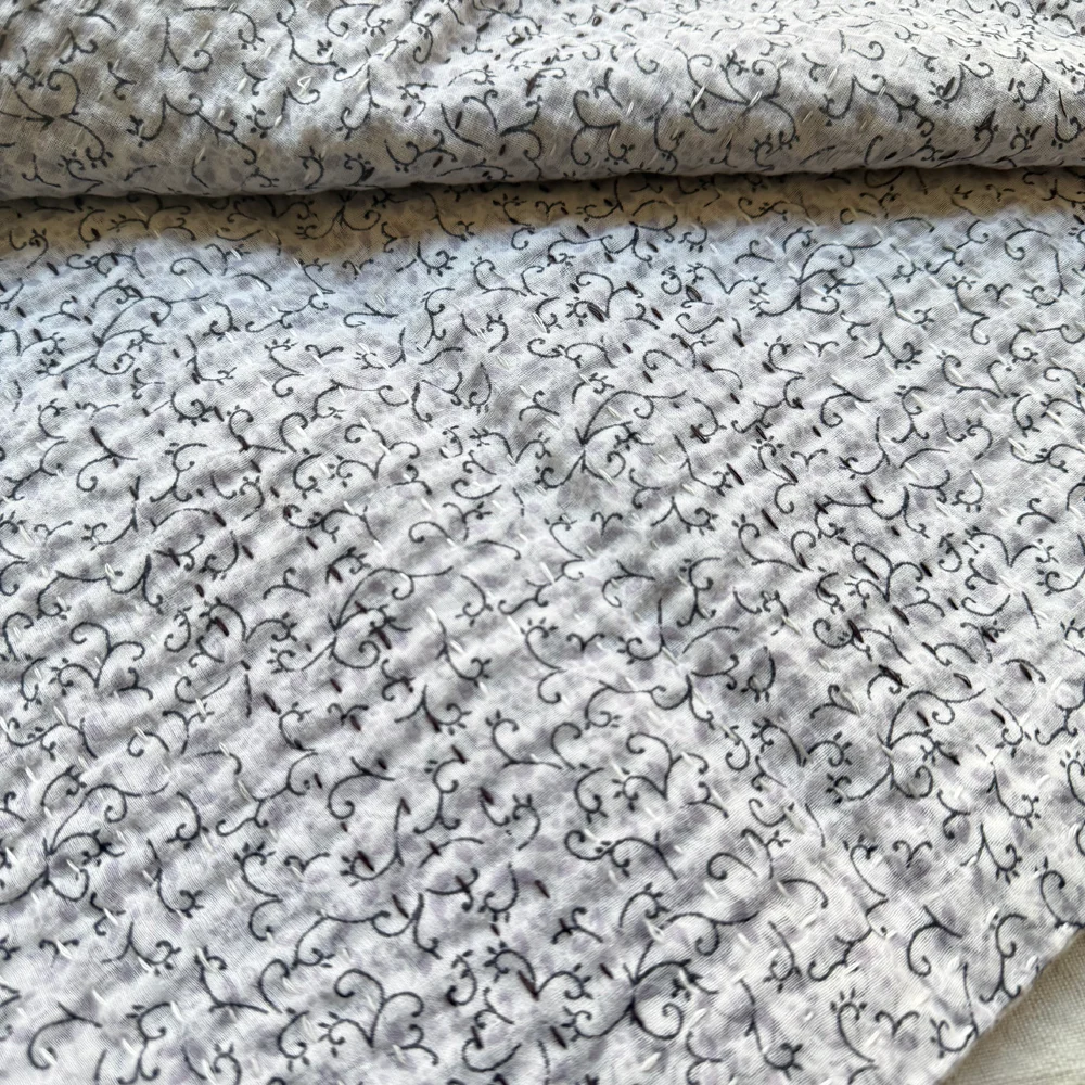 Vintage Sari Baby Blanket (JFB-03) - Image 5
