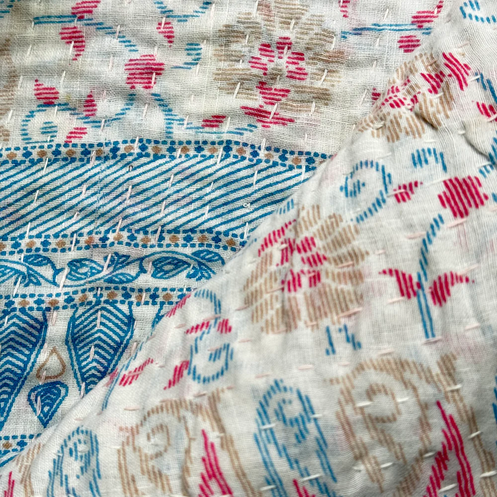 Vintage Sari Throw (#11-3) - Image 5