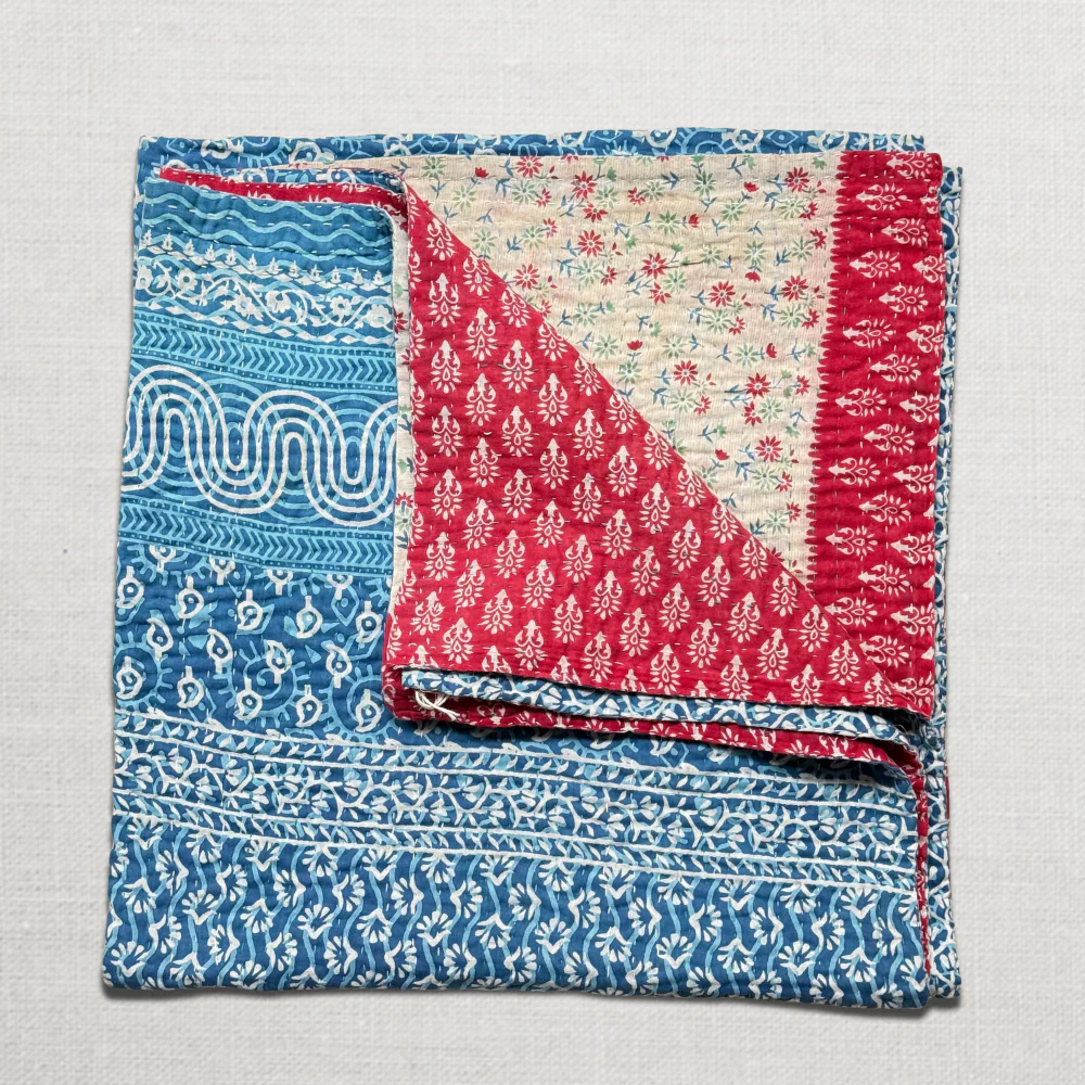 Vintage Sari Throw (#11-4)