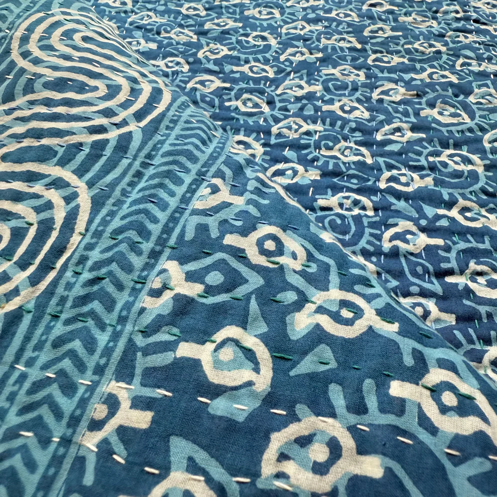Vintage Sari Throw (#11-4) - Image 3