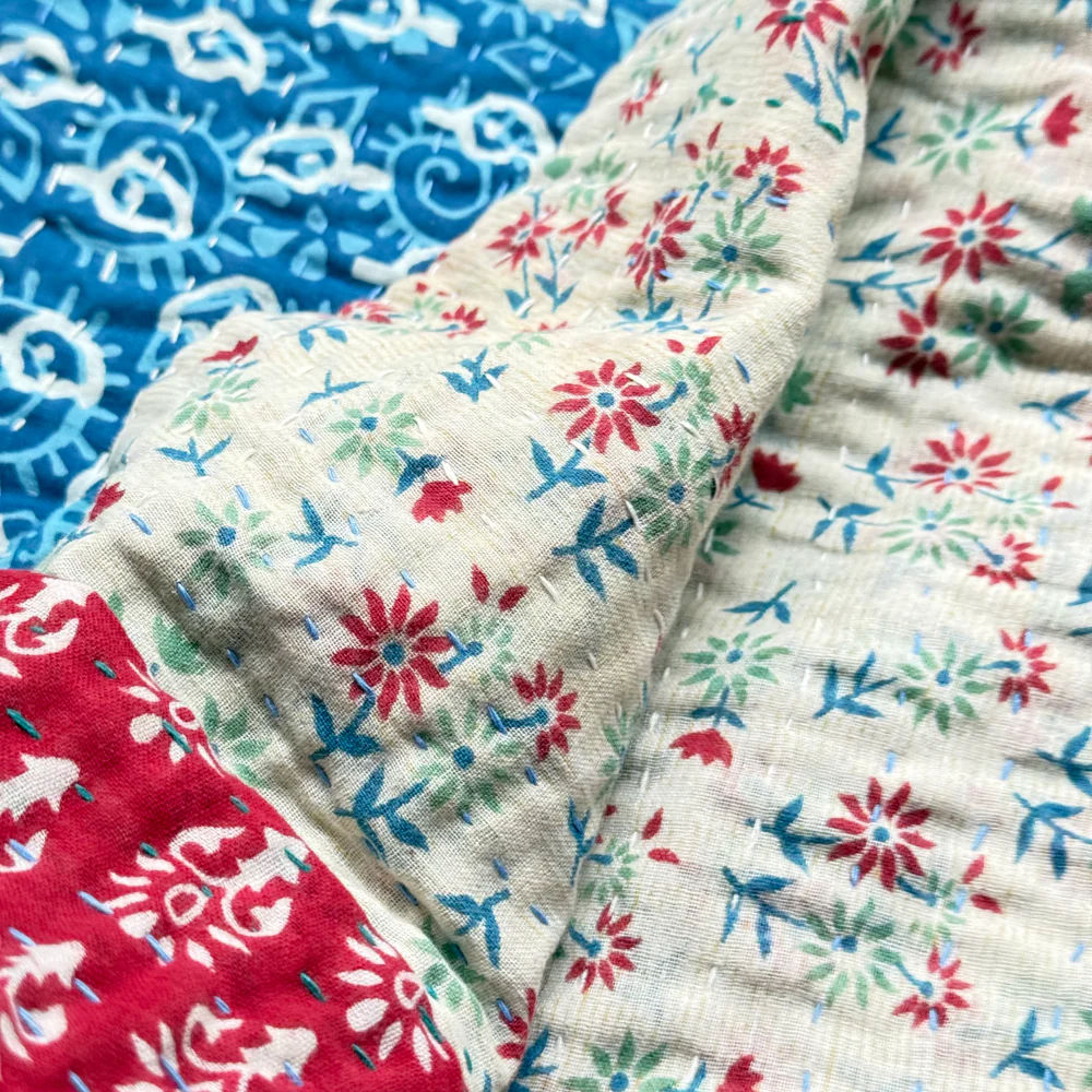 Vintage Sari Throw (#11-4) - Image 4