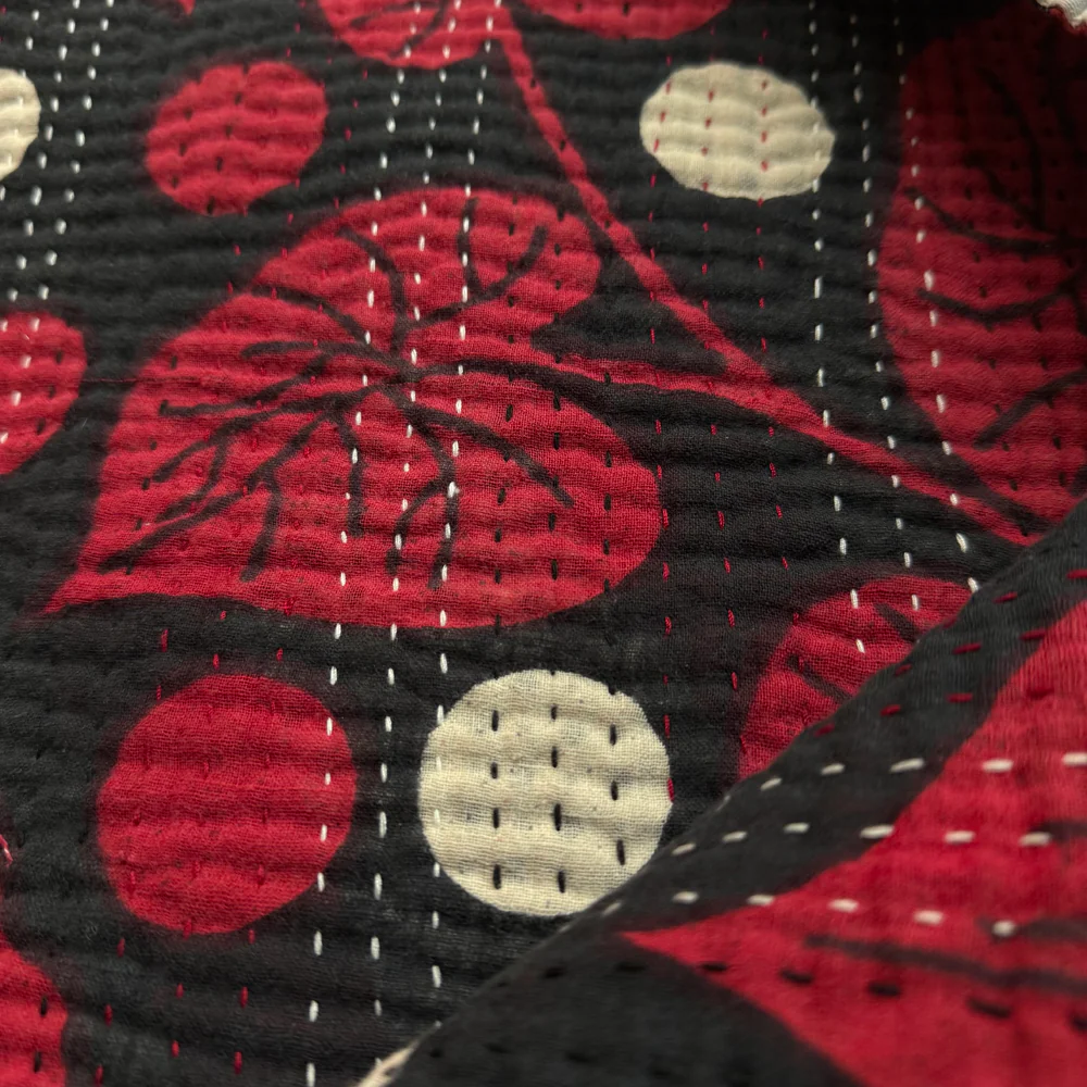 Vintage Sari Throw (JFT-01) - Image 3
