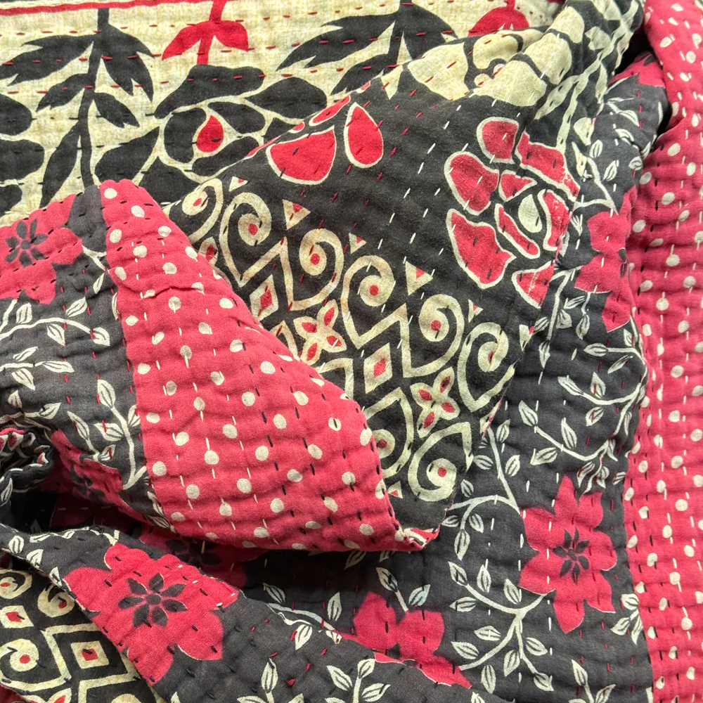 Vintage Sari Throw (JFT-02) - Image 5