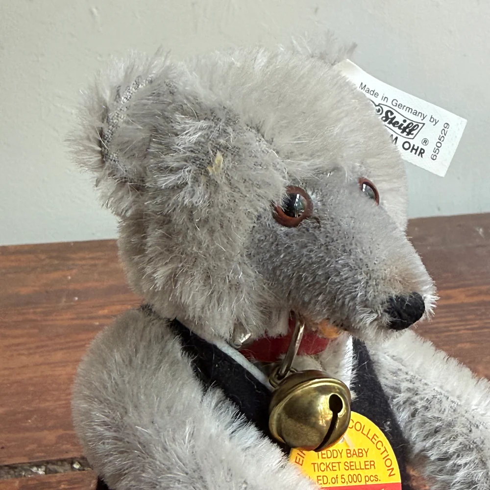 Vintage Teddy Bear Ticket Seller - Image 4