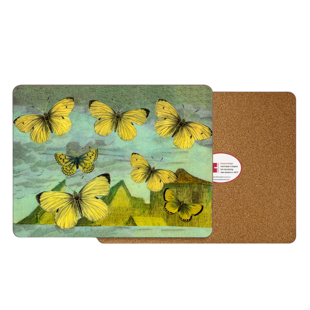 Yellow Butterfly Placemat - Image 2
